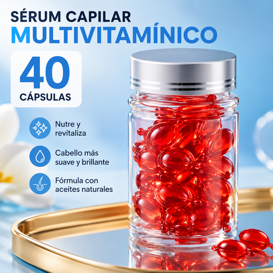 Cápsulas aceite cabello