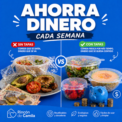 Tapas de silicona