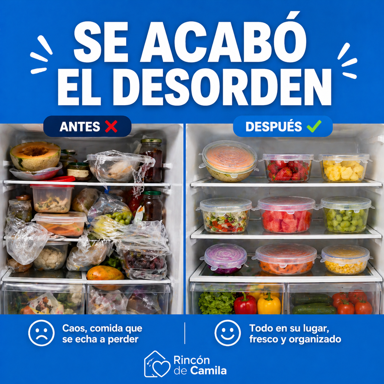 Tapas de silicona